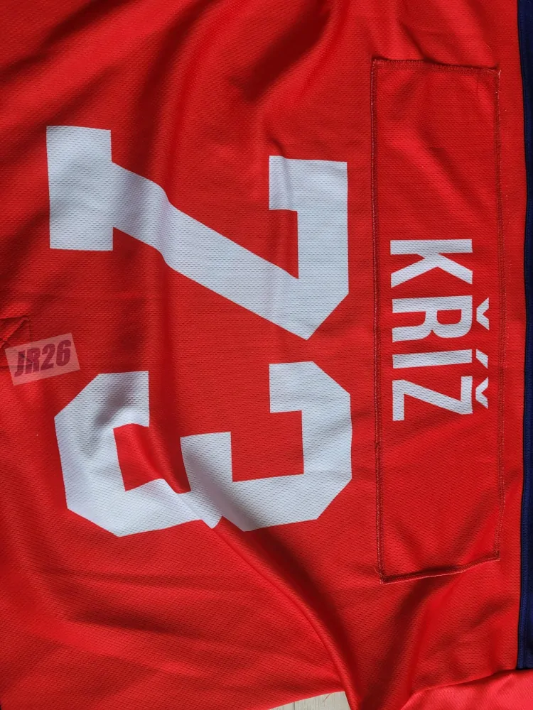 dres Kříž Lukáš hraný dres HS Třebíč 2022-23