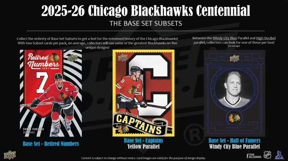 Box Upper Deck Chicago Blackhawks Centennial Hockey