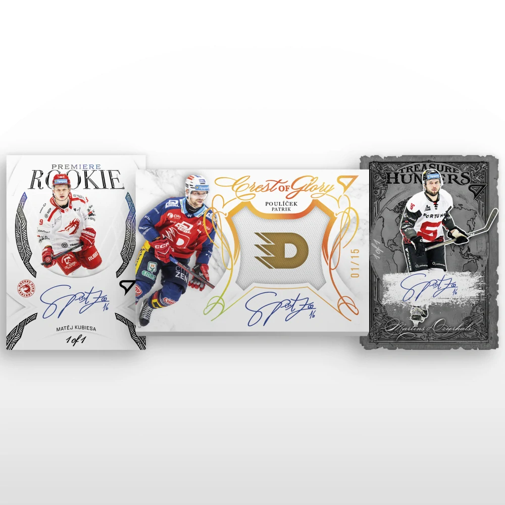 Sběratelské hokejové karty SportZoo Tipsport ELH 2025/26 II. série – Exclusive Case