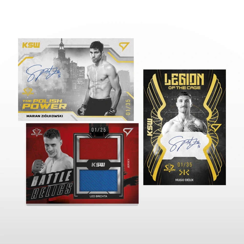 Sběratelské karty KSW SportZoo 2026 Hobby case