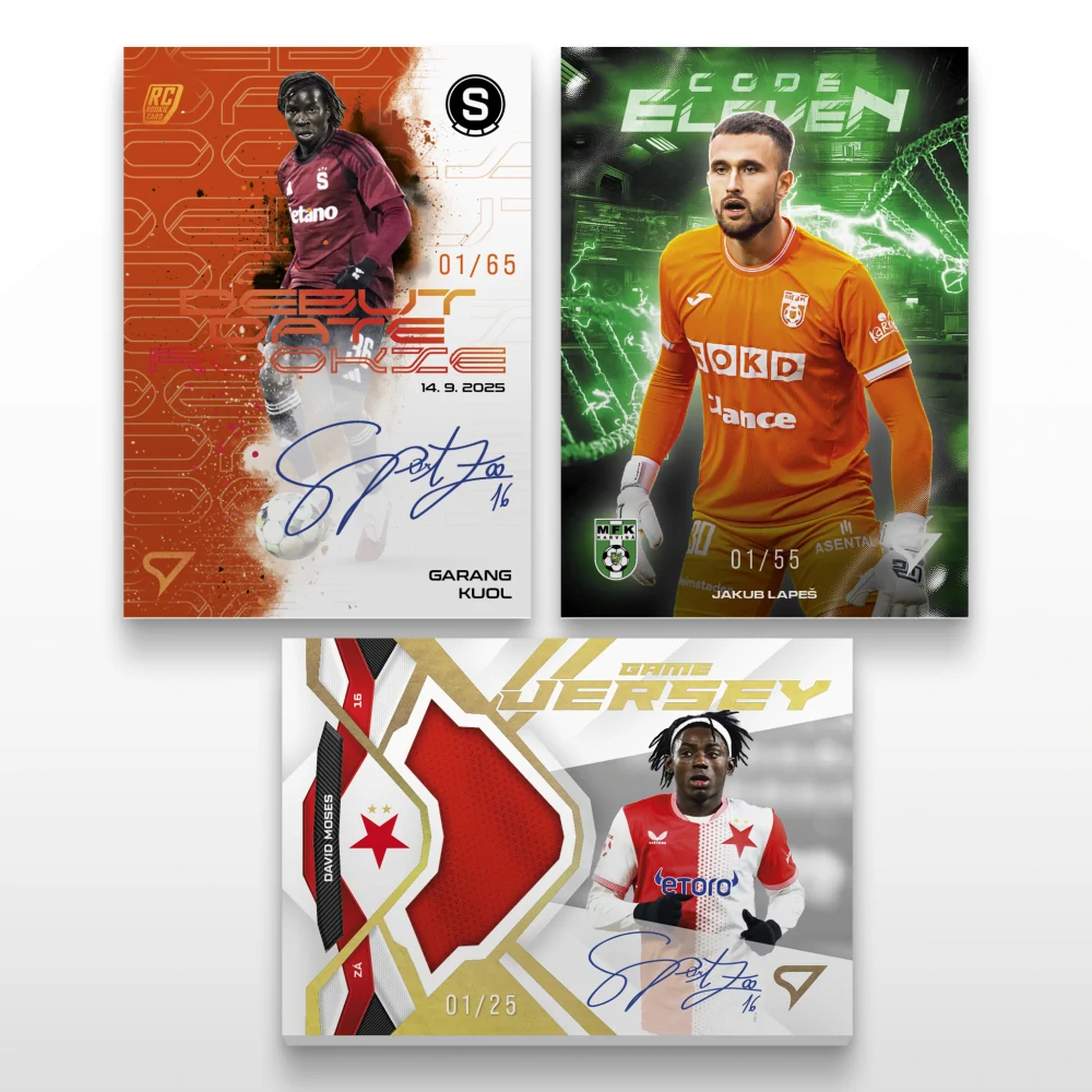 Sběratelské fotbalové karty SportZoo Chance Liga 2025/26 II. série – Hobby box