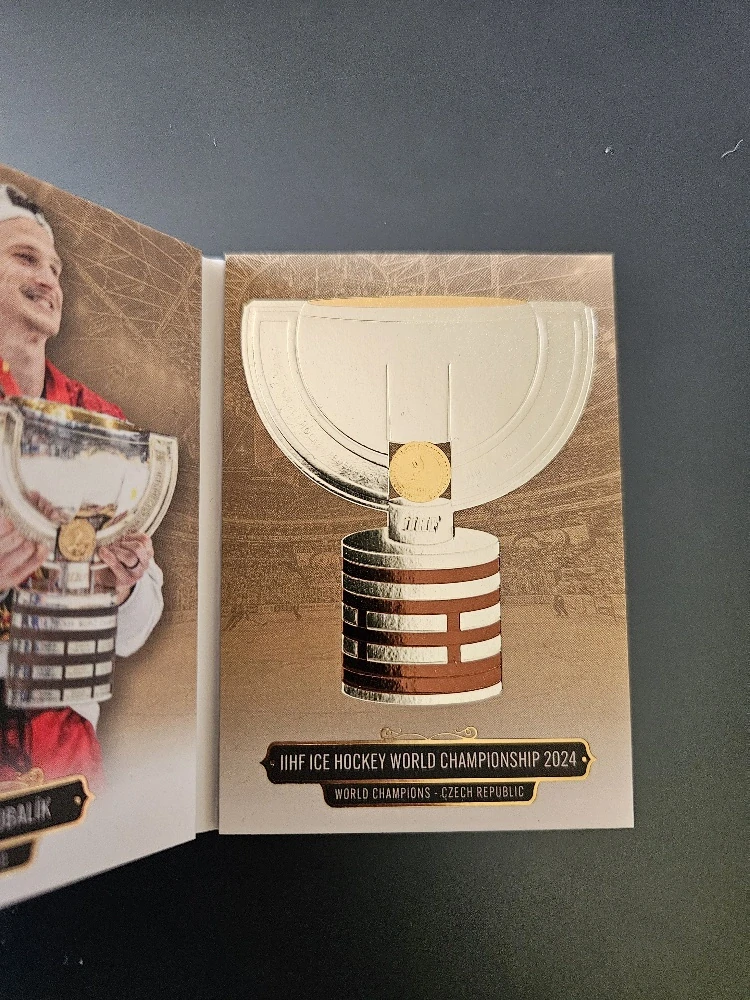 Kubalík Dominik LC Golden Prague Belongs to Us 2024 Booklet Champions 1of1 č.BOC-18
