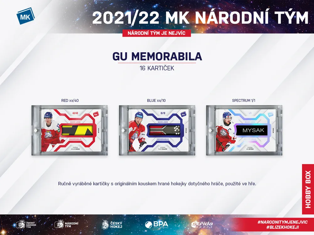 Box České reprezentace 2021-22 - HOBBY