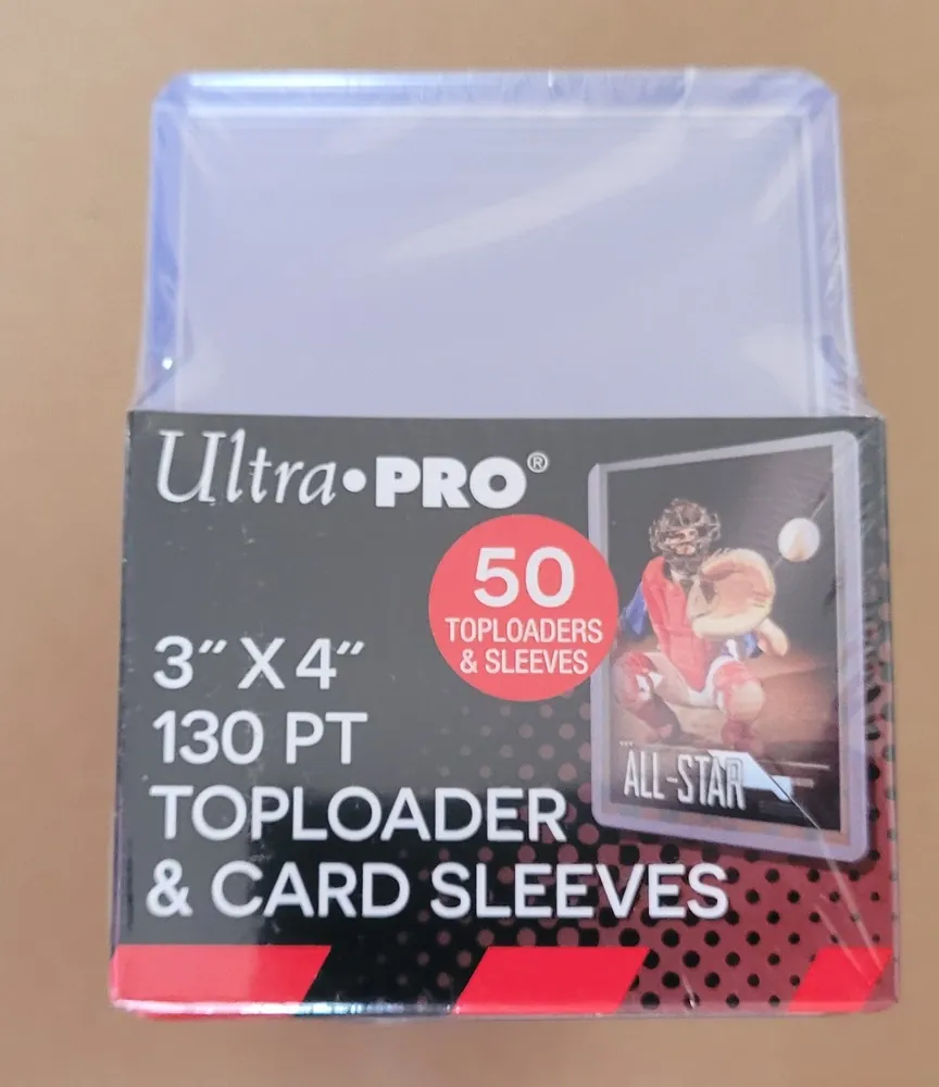 UltraPro Toploader 130pt + Sleeves (v balení 50ks)