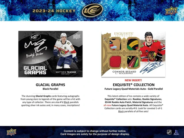 Box NHL Upper Deck Ice 2023-24 Hobby