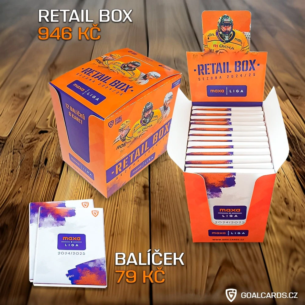 Box Goal Card Maxa Liga 2024-25 Retail I.série