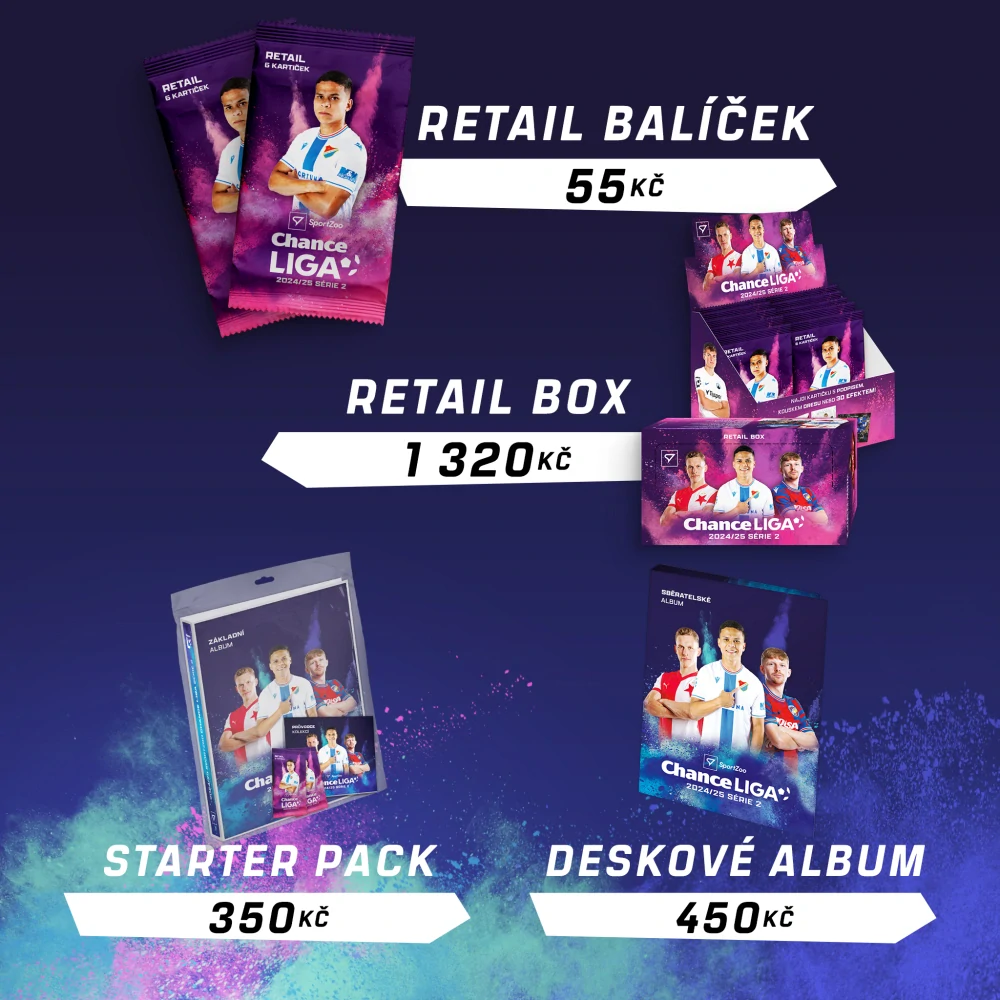 Box SportZoo Chance Liga 2024-25 II.série Retail