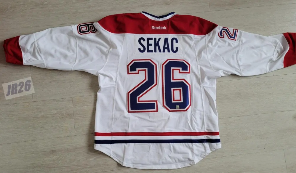 Sekáč Jiří Montreal Game-Issued Away Jerseys 2014-15 NHL