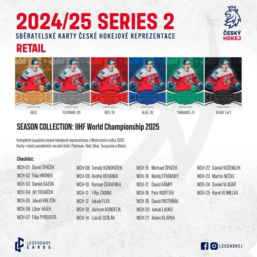 Balíček LC - Český Hokej - Series 2 Retail