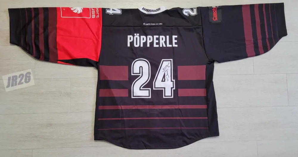 Pöpperle Tomáš hraný dres Sparta Praha 2016-17 CHL