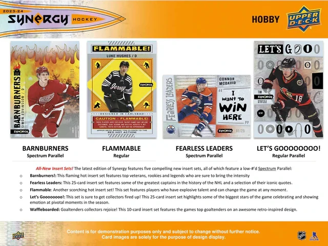 Box NHL Upper Deck Synergy 2023-24 Hobby