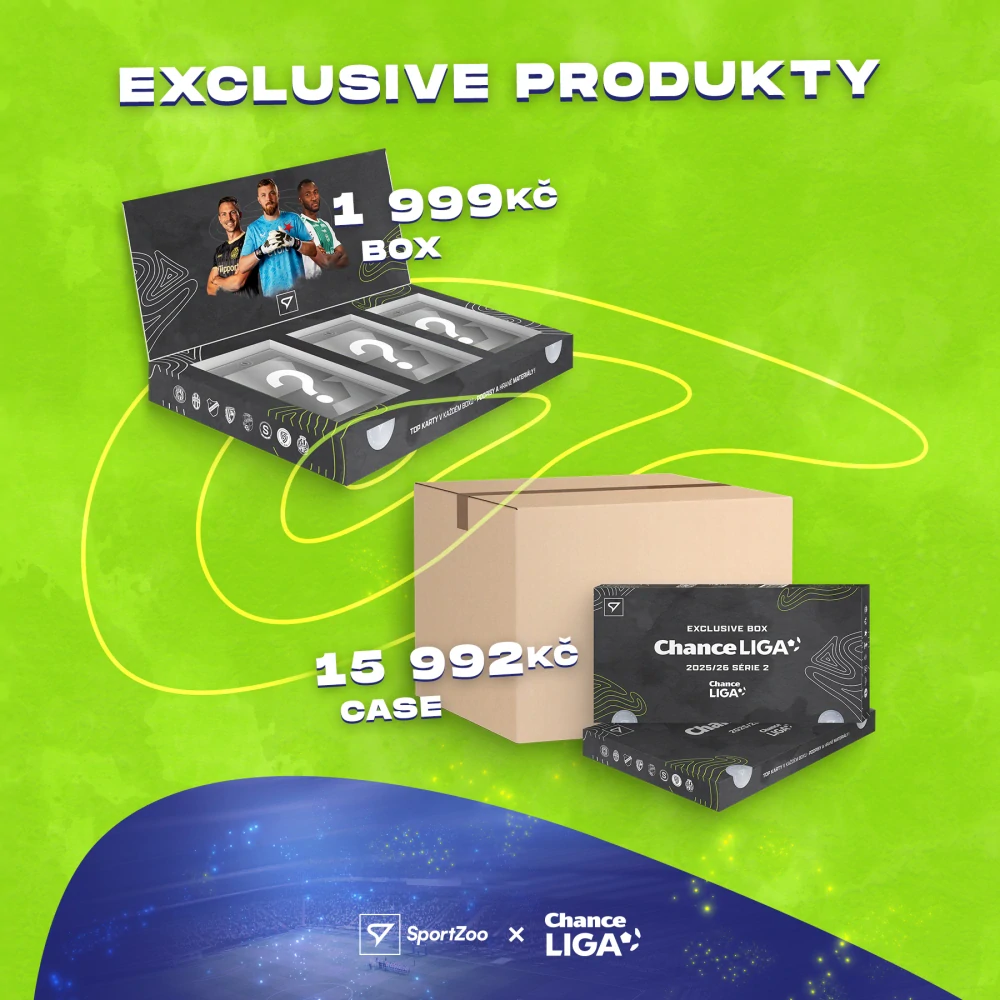 Sběratelské karty SportZoo Chance Liga 2025/26 (2. série) – Exclusive Box