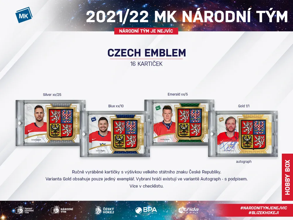 Box České reprezentace 2021-22 - HOBBY