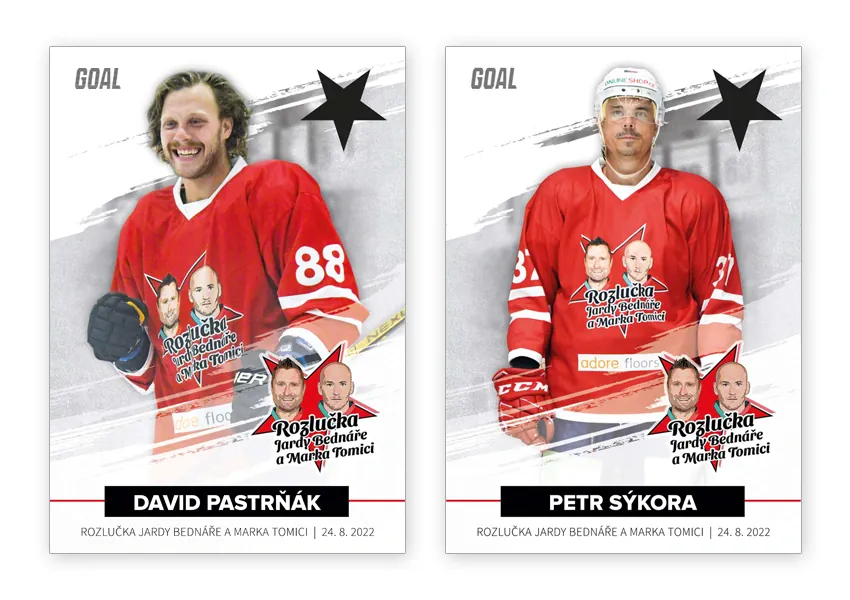 Goal Card Rozlučka Bednáře a Tomici 2022