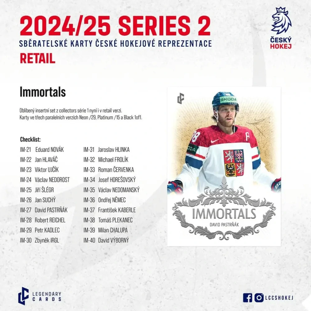 Balíček LC - Český Hokej - Series 2 Retail