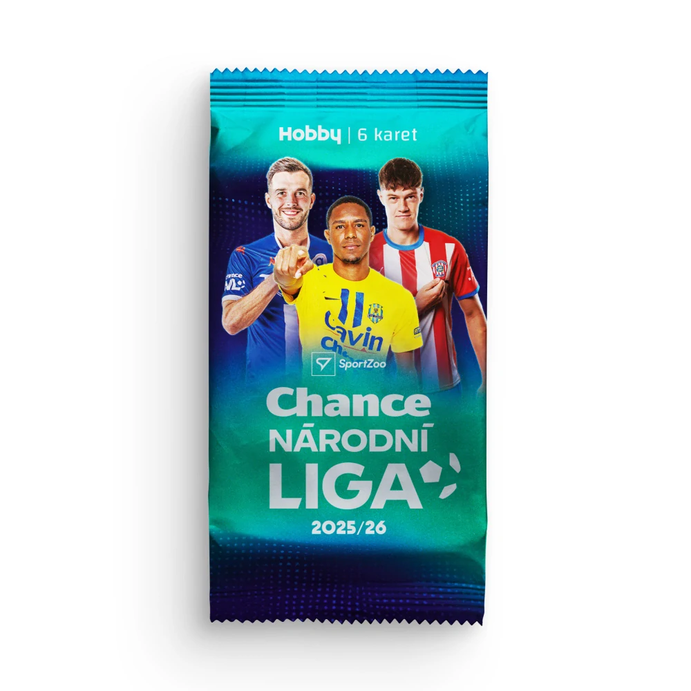 Fotbalové sběratelské karty SportZoo Národní liga 2025/26 – Hobby case