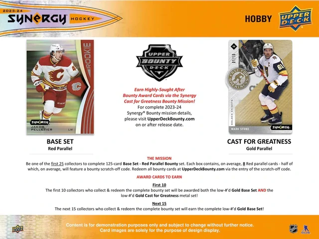 Box NHL Upper Deck Synergy 2023-24 Hobby