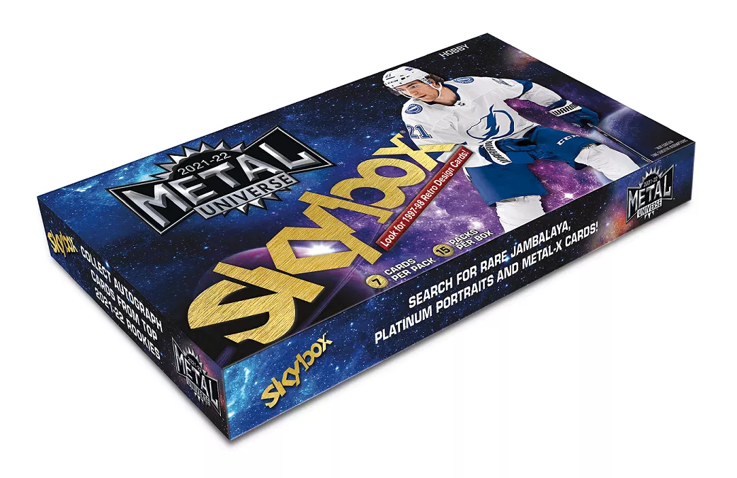 Box NHL UD Skybox Metal Universe Hobby 2021-22
