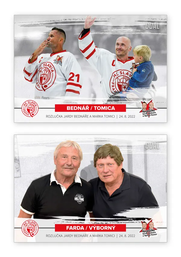 Goal Card Rozlučka Bednáře a Tomici 2022