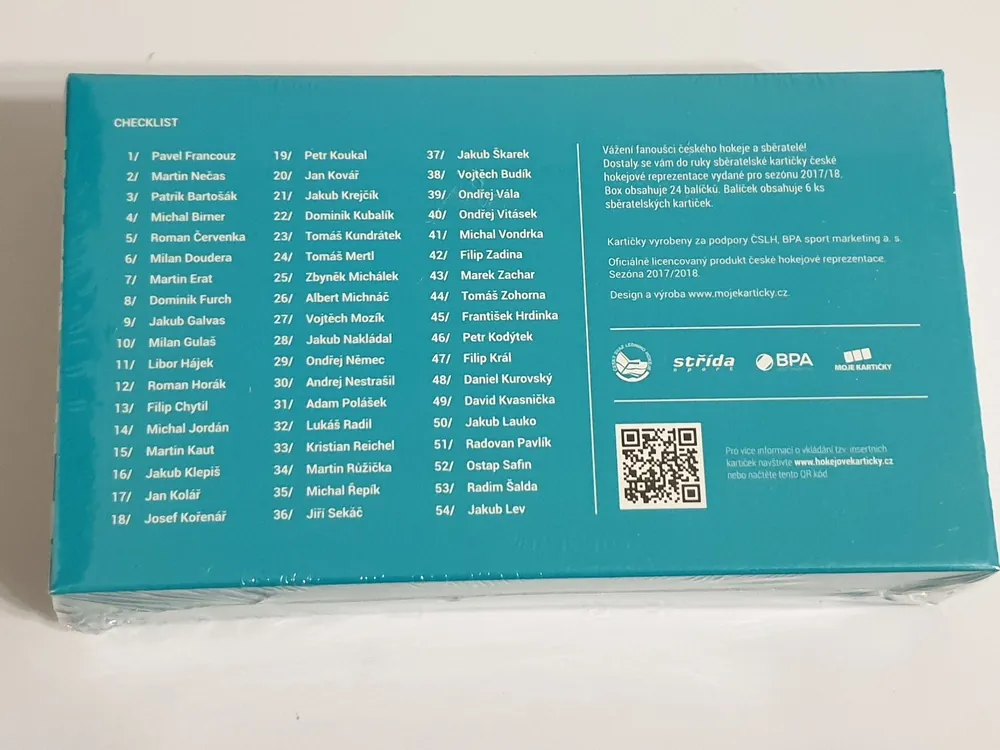 Box Reprezentace 2018 - Retail