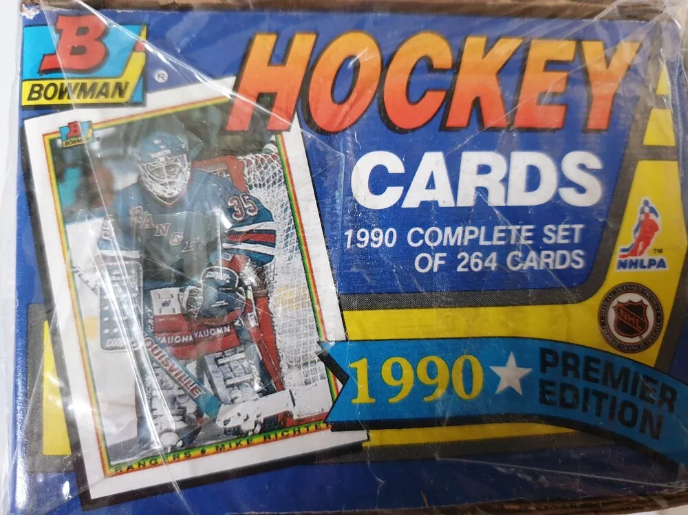 Box NHL Bowman 1990 Kompletní set