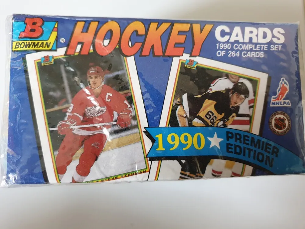 Box NHL Bowman 1990 Kompletní set