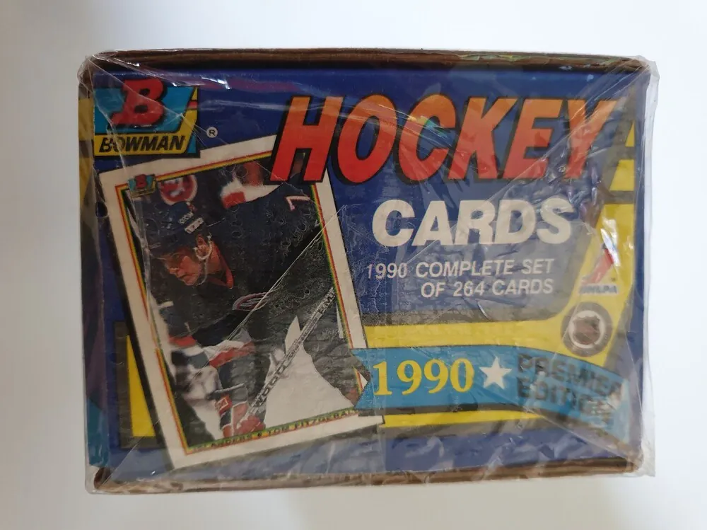 Box NHL Bowman 1990 Kompletní set