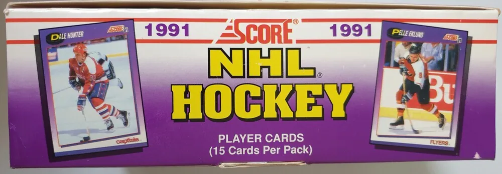 Box NHL Score 1991-92 USA verze