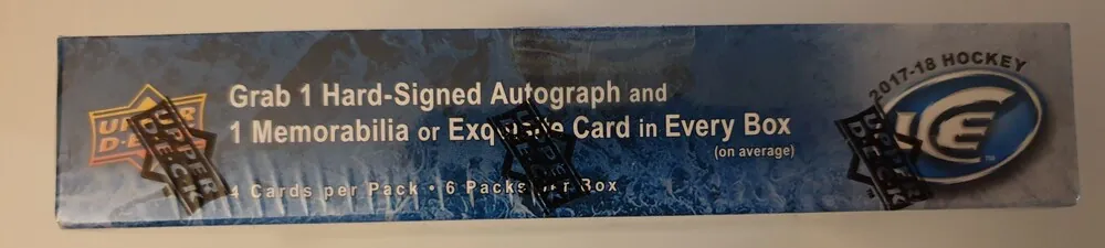 Box Uppper Deck Ice 2017-18