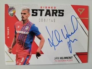 Kliment Jan SportZoo Fortuna liga  2022-23 I.série Signed Stars - Level 2 - /149 č.SL2-JK