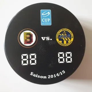 Hokejový puk Cup - Brandis vs Langenthal    