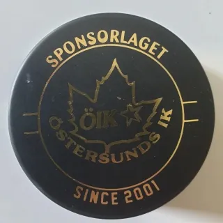 Hokejový puk Sponsorlaget OIK Ostersunds IK 2001    