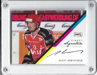 Schietzold Andre DEL2 2016-17 Signature Cards č.SI06