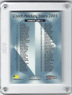 Seznam karet  DS 2000-01  č.1