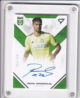 Papadopulos Michal SportZoo Fortuna 2020 Signed Stars - Level 1 xxx/199 č.SS1-23