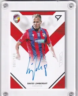 Limberský David SportZoo Fortuna 2020 Signed Stars - Level 2 xxx/149 č.SS2-09