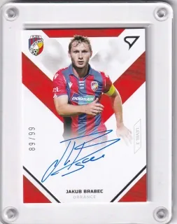 Brabec Jakub SportZoo Fortuna 2020 Signed Stars - Level 3 xxx/99 č.SS3-3