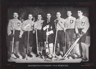 Mistrovství Evropy 1914 Německo OFS Síň Slávy 2020 History of Czech National Teams (Oversized) Cooper /20 č.HCNT-04