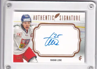 Lenc Radan LC Expectations 2024 Authentic Signature Gold /20 č.AS-06
