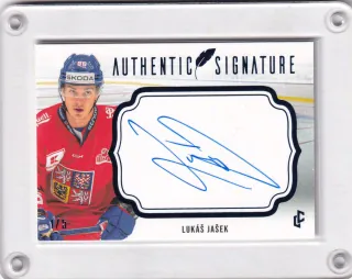 Jašek Lukáš LC Expectations 2024 Authentic Signature Blue /5 č.AS-09