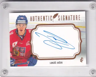 Jašek Lukáš LC Expectations 2024 Authentic Signature Gold /20 č.AS-09