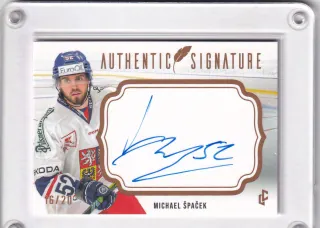 Špaček Michael LC Expectations 2024 Authentic Signature Gold /20 č.AS-14
