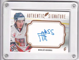 Hovorka Mikuláš LC Expectations 2024 Authentic Signature Gold /20 č.AS-20