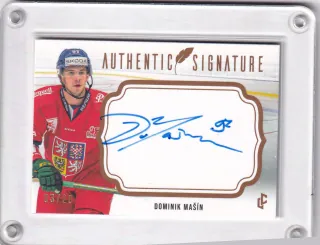 Mašín Dominik LC Expectations 2024 Authentic Signature Gold /20 č.AS-23
