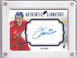 Ordoš Jan LC Expectations 2024 Authentic Signature Blue /5 č.AS-25