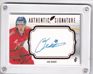 Ordoš Jan LC Expectations 2024 Authentic Signature Red /10 č.AS-25