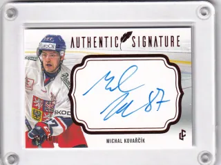 Kovařčík Michal LC Expectations 2024 Authentic Signature Red /10 č.AS-26