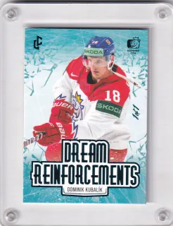 Kubalík Dominik LC Expectations 2024 Dream Reinforcements Turquoise 1/1 č.DR-10