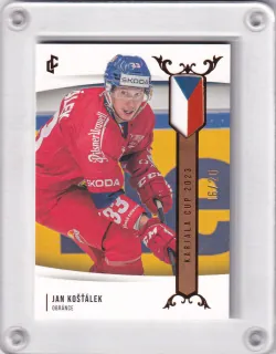 Košťálek Jan LC Expectations 2024 Karjala Cup 2023 Gold /20 č.EHK-09