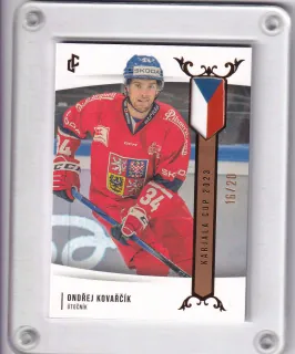 Kovařčík Ondřej LC Expectations 2024 Karjala Cup 2023 Gold /20 č.EHK-11